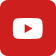Youtube logo on a red square in the footer.