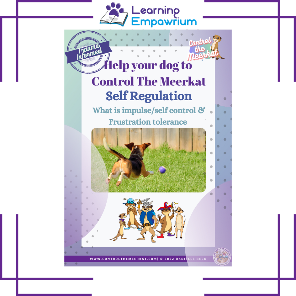 Help your dog to control the weekat self regulation.
