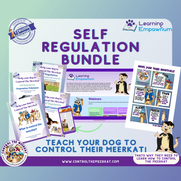 Self regulation bundle - teach your dog to control meekat.