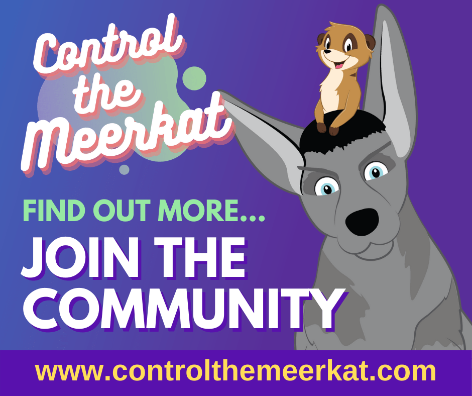 Control the meerkat during rehabilitation support.