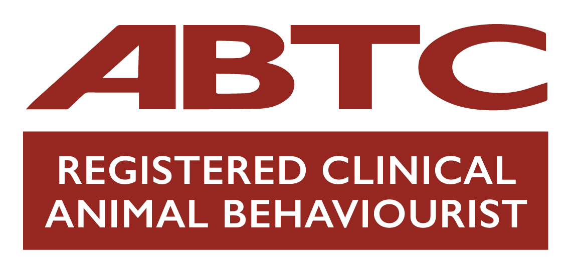 The registered clinical animal behaviourist logo featuring the Meerkat Home Page.
