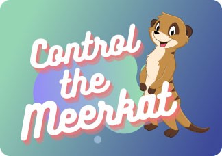 Control the meerkat on the home page.