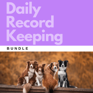 A comprehensive bundle for daily record keeping.